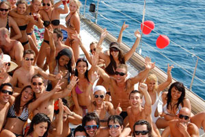 mtv booze cruise boat party Gran Canaria