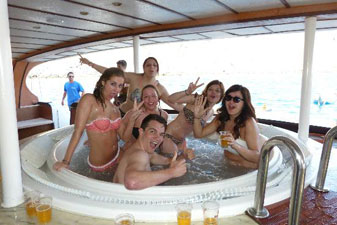 mtv booze cruise boat party Gran Canaria